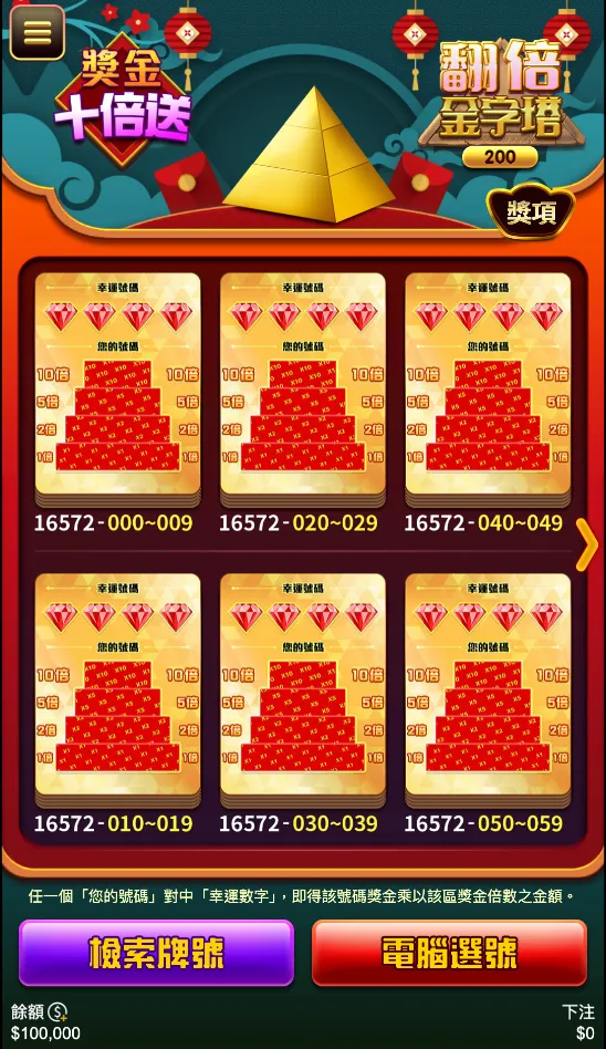 翻倍金字塔