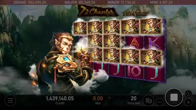 《72變》發樂娛樂城：孫悟空奇幻冒險，贏取高達6400倍獎金