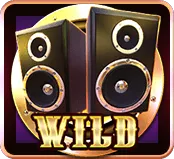 RG電子搖滾派對老虎機百搭（WILD）符號